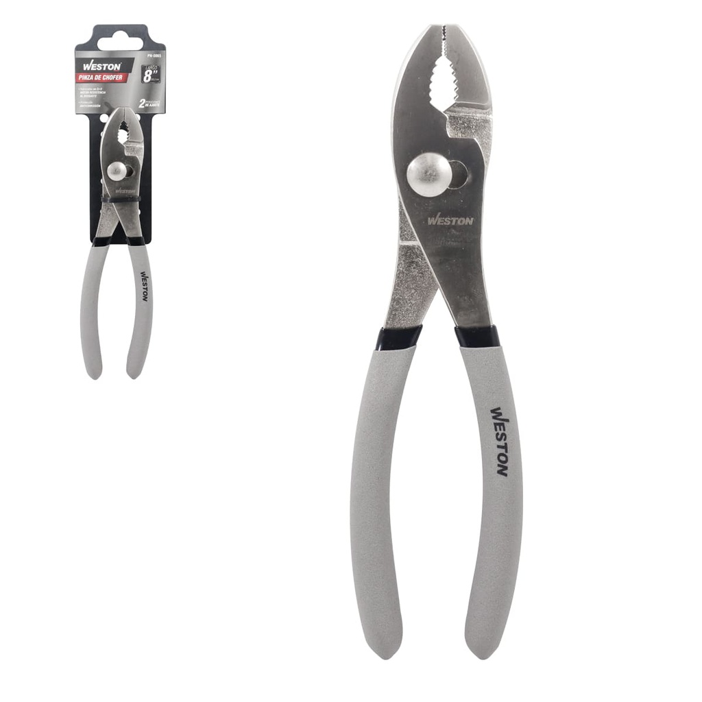 PINZAS DE CHOFER 8&quot; (CAJA C/6 PZAS - PRECIO X PIEZA)