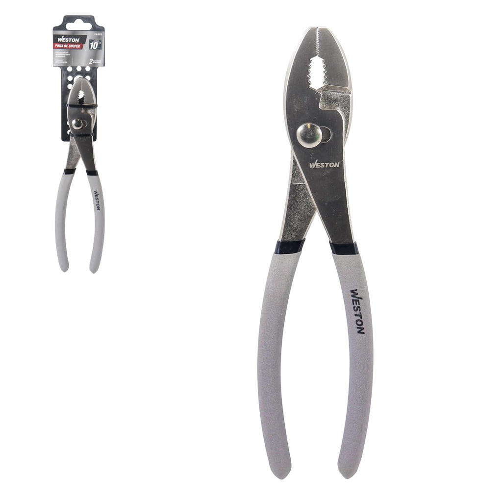 PINZAS DE CHOFER 10&quot; (CAJA C/6 PZAS - PRECIO X PIEZA)