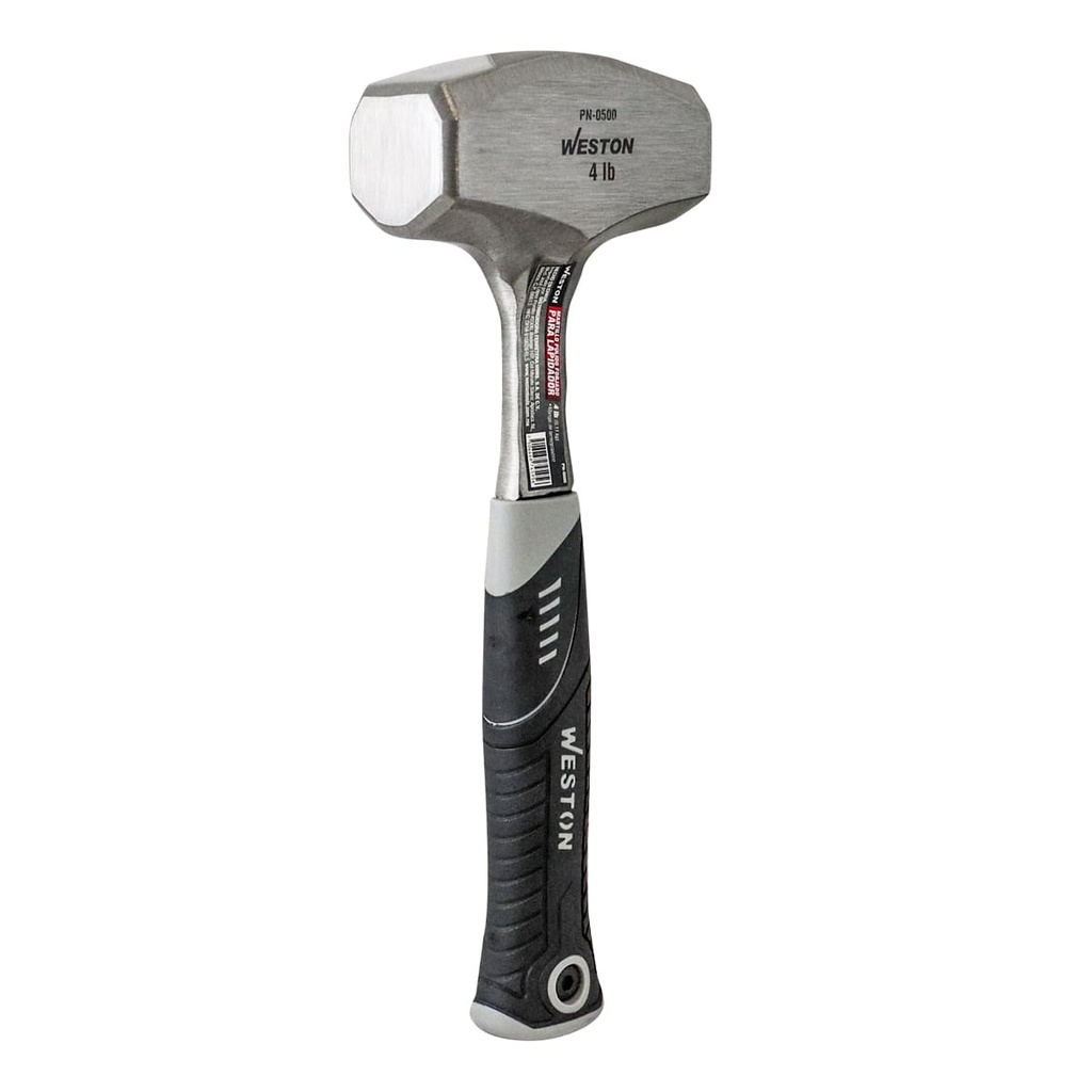 MARTILLO PULIDO FORJADO 4 LB PARA LAPIDADOR MANGO 10" DE TPR