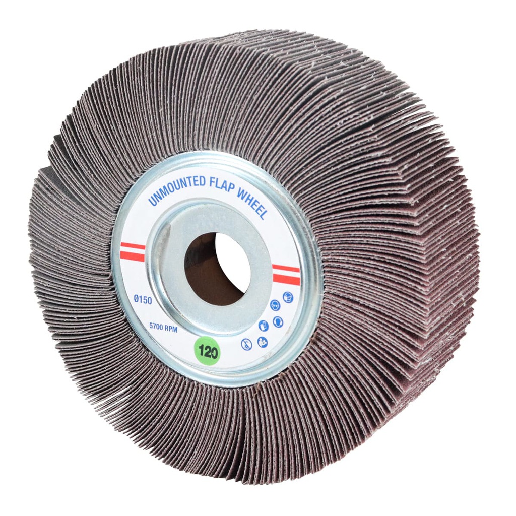 RUEDA FLAP  6" x 2" x 1" G120