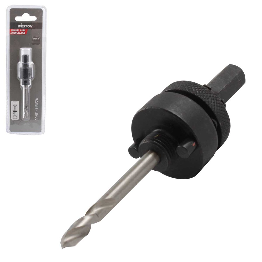 MANDRIL P/SIERRATASA ZANCO 3/8" RANGO 9/16" A 1-3/16"