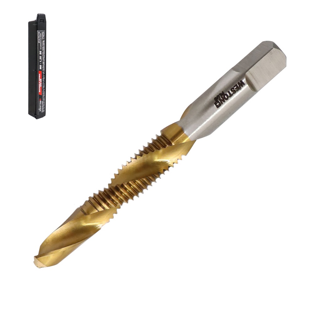 MACHUELO ESPIRAL T-GUN M8 X 1.25 REC. TITANIO AAV D5