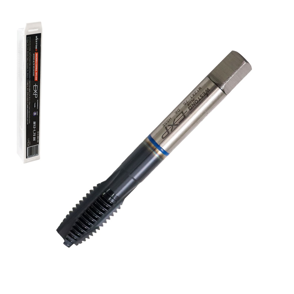 MACHUELO AAV C/TiALN TIPO GUN M12-1.75 P/ACERO WP EX-P