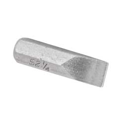 PUNTA PLANA P/DES.1/4 X 2" (PRECIO POR PIEZA, EMPAQUE CJA C/20 PZS)