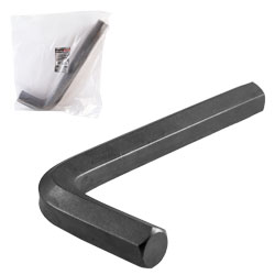 LLAVE HEXAGONAL L CORTA CrV  1&quot;  (PRECIO X PZA - EMPAQUE C/1 PZA)