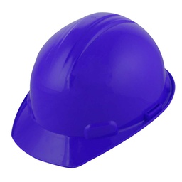 [ST-6-500-426] CASCO DE SEGURIDAD TIPO CACHUCHA C/MATRACA AZUL