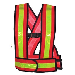 [ST-6-600-400] CHALECO CARRILLERO NARANJA