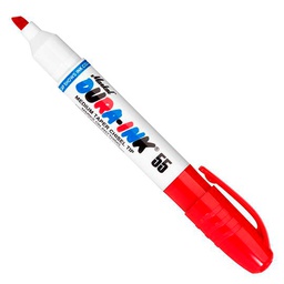 [STM-096528] MARCADOR PERMANENTE ROJO 55 (CAJA C/12 - PRECIO X PZA)