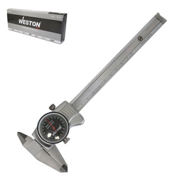 [STW-9390] CALIBRADOR VERNIER D/CARATULA TIPO MT ACERO INOX 6&quot;