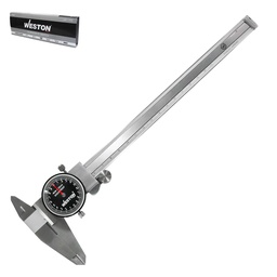 [STW-9397] CALIBRADOR VERNIER A PRUEBA D/GOLPES ACERO INOX 8"