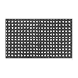 [TP-1345] TAPETE ANTIFATIGA (USA) DE DESAGUE NEGRO 1/2'' X 36'' X 120''