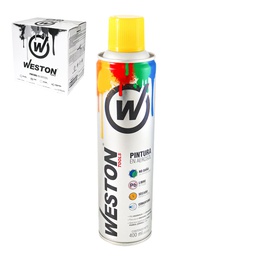 [WM-0010] PINTURA AEROSOL AMARILLO OCRE 400ml (Caja C/12 pzs)