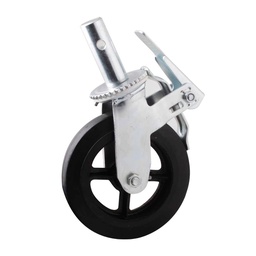 [Y-1153-160] RODAJA ANDAMIO MO FIERRO VACIADO 6X2"