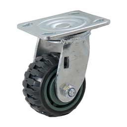 [Y-1171-100] RODAJA DE PU CENTRO PP GIR. TIPO TRACTOR 4" (100*50MM)
