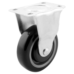 [Y-4101-100] RODAJA PU/PP 4" P/CARRITO SUPER FIJA