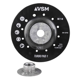 [Z-14425] RESPALDO P/DISCO DE LIJA (VSM)  7"  (5/8) ZFT1