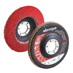 [Z-20387] DISCO LAMINADO CERAMICO CON RESPALDO DE FIBRA DE VIDRIO 4-1/2" G80  ALTA DENSIDAD