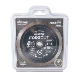 [Z-30110] DISCO DE DIAMANTE RIN CONTINUO 4-1/2" FORZCUT