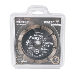 [Z-30145] DISCO DE DIAMANTE RIN SEGMENTADO 4" FORZCUT