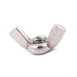 [ZK-30412] TUERCA MARIPOSA ACERO INOX. 1/4-20 (Precio x Caja c/100 pzas)
