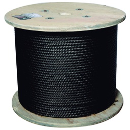 [HK5114] CABLE ACERO ALMA FIBRA 3/8&quot; 6X19 500mts