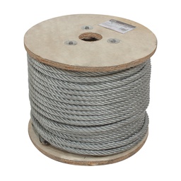 [HK5193] CABLE ACERO GALVANIZADO 1/2&quot; 7X19 100mt