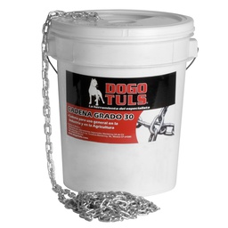 [IN5018] CADENA GALVANIZADA 1/4&quot;G-30  25kgCUBETA