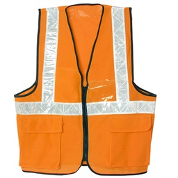 [GA3020] CHALECO MICROPRISMA NARANJA G