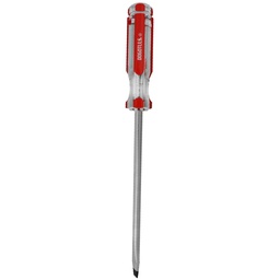 [TO2013] DESARMADOR ACETATO ROJO PLANO 5/16X6