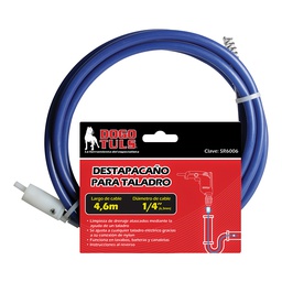 [SR6006] DESTAPACAÑO PARA TALADRO 1/4&quot; X 3 MT