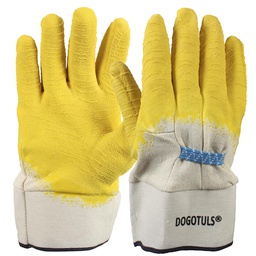 [JY3030] GUANTE MONSTER LONA Y LATEX AFELPADO