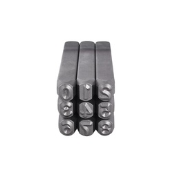 [SP2044] JGO DE NUMEROS 3/16&quot; GOLPE DE ACERO 5mm