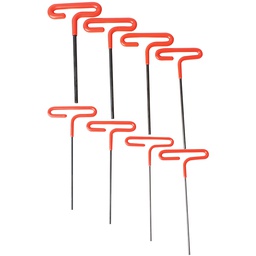 [TF2410] JUEGO 8 LLAVES T 6&quot; VINIL 2-10MM HEX