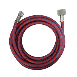 [NF4012] MANGUERA ROJA AEROGRAFO 1/4NPT-1/8 1.8M