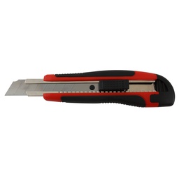 [KN1021] NAVAJA CUTER PLASTICA 6&quot; GRIP TPR 2 REP
