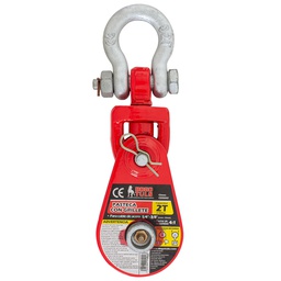 [CD5042] PASTECA 2T GRILLETE CABLE ACERO DE 3/8&quot;