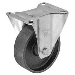[ZF5012] RODAJA FIERRO FIJA 4&quot;
