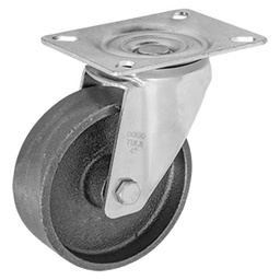 [ZF5016] RODAJA FIERRO GIRATORIA 4"