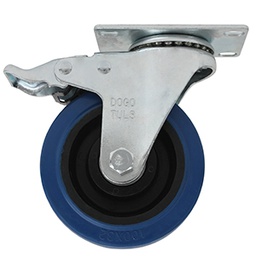 [ZF5128] RODAJA GOMA ELASTICA AZUL GIRA  FRENO 5&quot;