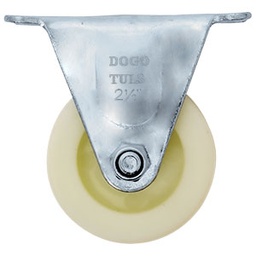 [ZF5051] RODAJA PP BLANCA FIJA 2-1/2&quot;