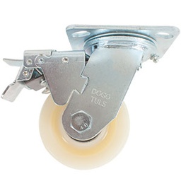 [ZF5205] RODAJA PP USO PESADO GIRATORIA FRENO 4"