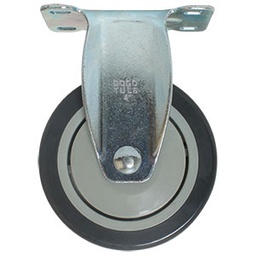 [ZF5096] RODAJA PP  Y PU  FIJA 4&quot;