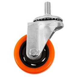 [ZF5193] RODAJA PVC NARANJA ESPI ROSC 1/2 GIRA 3&quot;