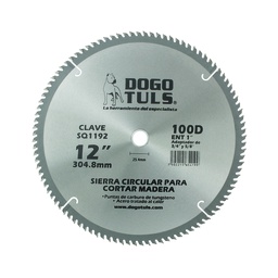[SQ1192] SIERRA CIRCULAR MADERA 12&quot; 100D ENT 1&quot;