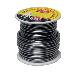 [LZ6001] SOLDADURA MACIZA 50/50 ROLLO 3MM 450GR