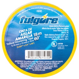 [FU0382] CINTA DE AISLAR 18 M AMARILLA