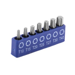 [TC1252] PUNTAS 1&quot; TORX DESARMADOR 7 PIEZAS JUEGO