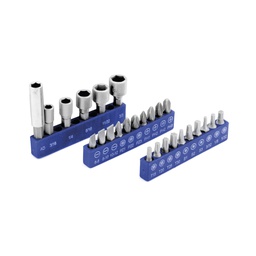 [TC1250] PUNTAS 1/4&quot; DESARMADOR JUEGO 29 PIEZAS