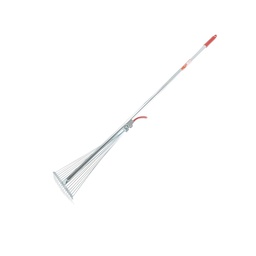 [WF2980] ESCOBA METALICA PARA JARDIN 15DIENTES