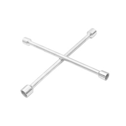 [TC0242] LLAVE DE CRUZ CROMADA 18&quot;